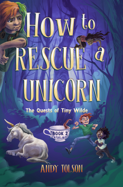 book cover for How to Rescue a Unicorn