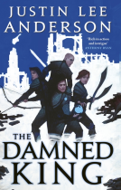 book cover for The Damned King