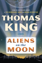 book cover for Aliens on the Moon