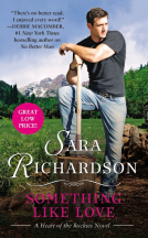 book cover for Something Like Love