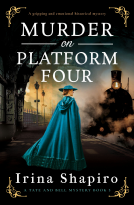 book cover for Murder on Platform Four