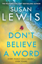 book cover for Don’t Believe A Word