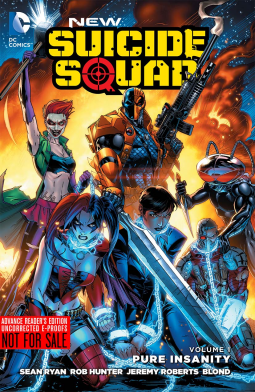 book cover for New Suicide Squad Vol. 1: Pure Insanity (The New 52)