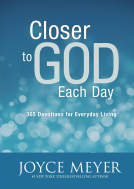 book cover for Closer to God Each Day