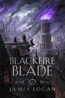 book cover for The Blackfire Blade