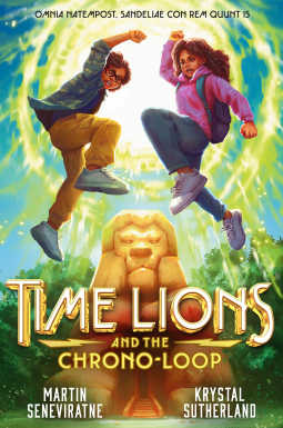 book cover for Time Lions and the Chrono-Loop
