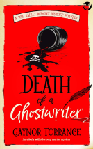 book cover for Death of a Ghostwriter