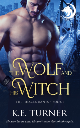 book cover for The Wolf and His Witch