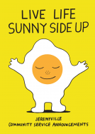 book cover for Live Life Sunny Side Up