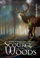 book cover for Scourge in the Woods