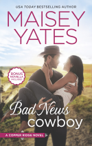 book cover for Bad News Cowboy
