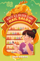 book cover for Auntie Q's Golden Claws Nail Salon
