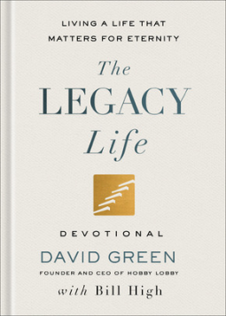 book cover for The Legacy Life Devotional
