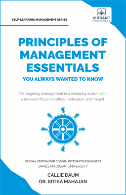 book cover for Principles of Management Essentials You Always Wanted To Know
