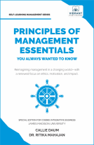 book cover for Principles of Management Essentials You Always Wanted To Know