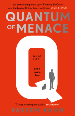 book cover for Quantum of Menace