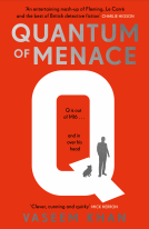 book cover for Quantum of Menace