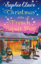 book cover for Christmas at the French Repair Shop