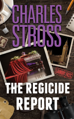 book cover for The Regicide Report