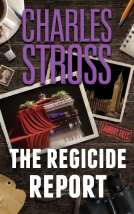 book cover for The Regicide Report