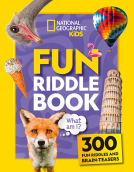 book cover for Fun Riddle Book