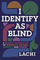 book cover for I Identify as Blind