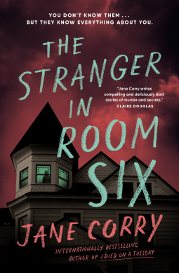 book cover for The Stranger in Room Six