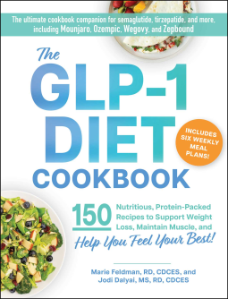 book cover for The GLP-1 Diet Cookbook