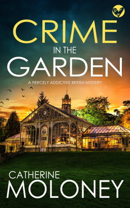 book cover for Crime in the Garden