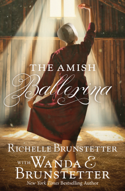 book cover for The Amish Ballerina