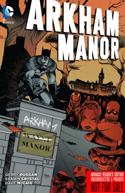 book cover for Arkham Manor
