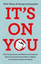 book cover for It's on You