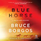 book cover for The Blue Horse