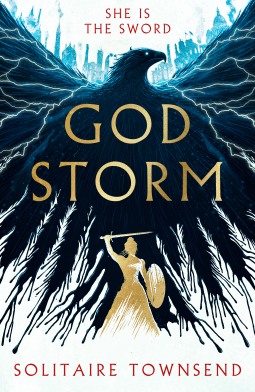 book cover for Godstorm