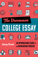 book cover for The Uncommon College Essay