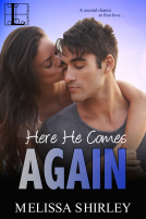 book cover for Here He Comes Again