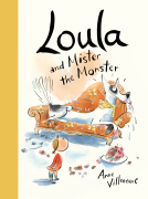book cover for Loula and Mister the Monster
