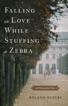book cover for Falling in Love While Stuffing a Zebra