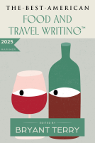 book cover for The Best American Food and Travel Writing 2025