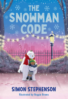 book cover for The Snowman Code