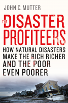 book cover for The Disaster Profiteers