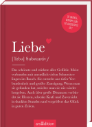 Buchcover für Liebe (Substantiv, f)