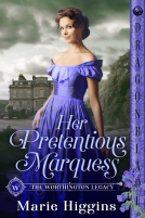 book cover for Her Pretentious Marquess