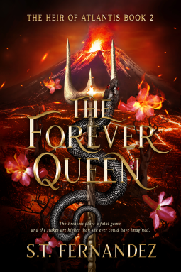 book cover for The Forever Queen