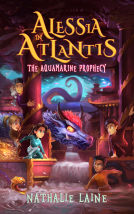 book cover for Alessia in Atlantis: The Aquamarine Prophecy