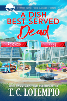 book cover for A Dish Best Served Dead
