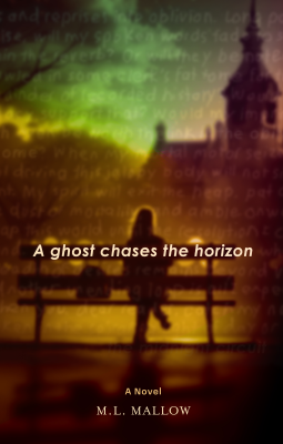 book cover for A Ghost Chases the Horizon
