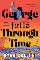 book cover for George Falls Through Time