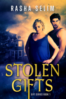 book cover for Stolen Gifts 