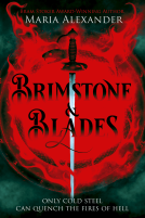 book cover for Brimstone & Blades
